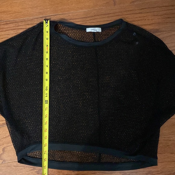 One7Six Black oversized Sweater w/ camisole - Size medium - Picture 12 of 12